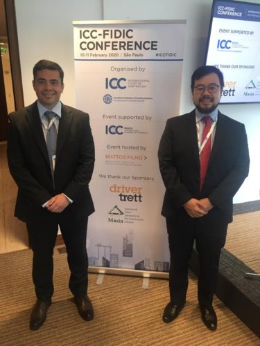 Guilherme Campos marca presença no ICC-FIDIC