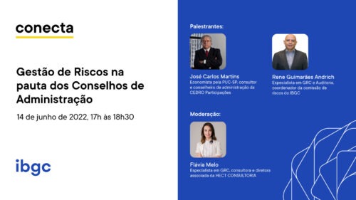 IBGC Conecta – Gestão de Riscos na pauta dos Conselhos de Administração