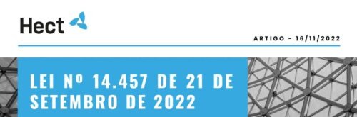 Lei nº 14.457 de 21 de setembro de 2022